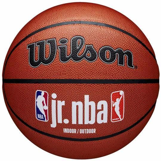 Мяч баскетбольный Wilson JR NBA FAM LOGO INDOOR OUTDOOR р. 7 Коричневый (WZ2009801XB7 7)