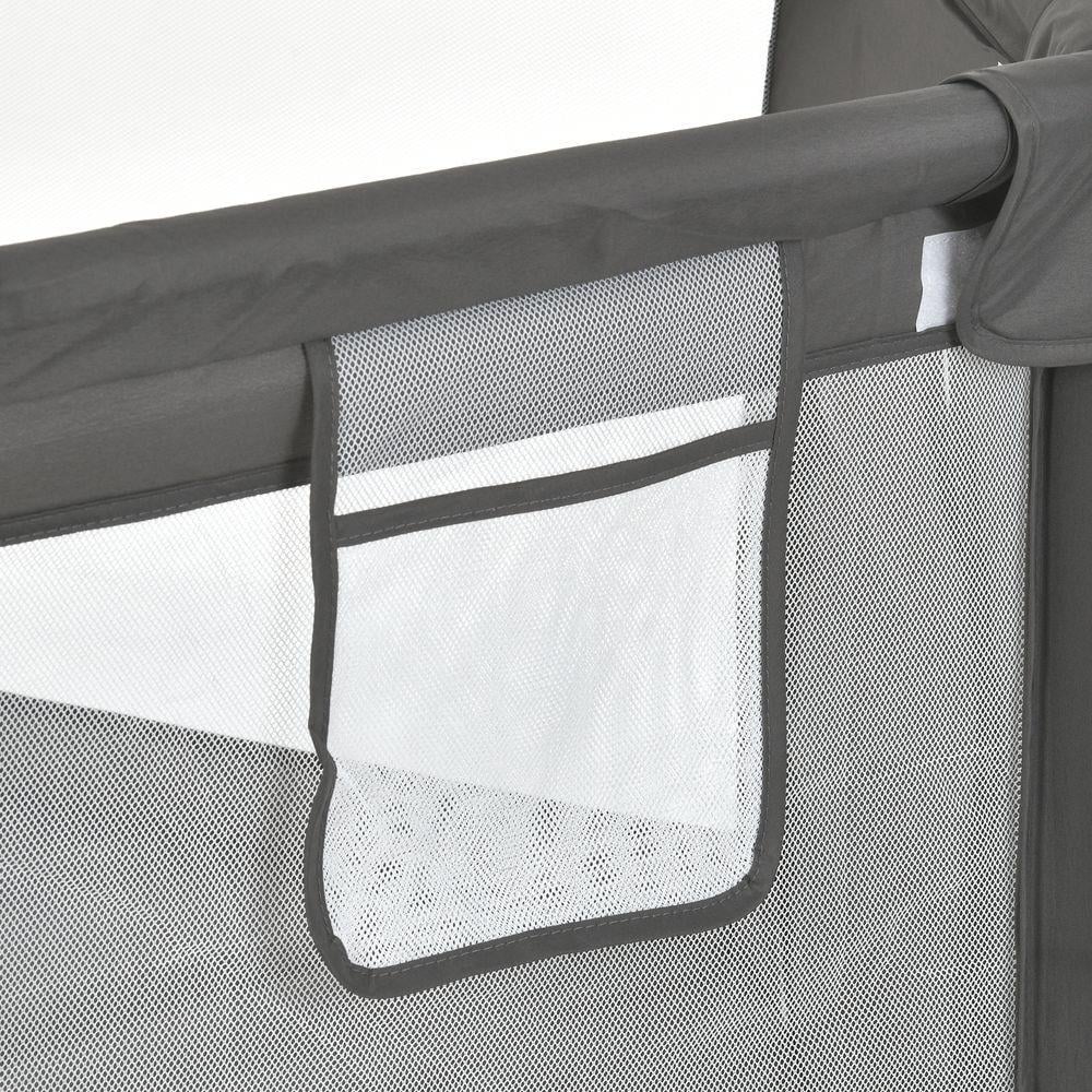 Манеж Bambi MR 1340-G на застежке-молнии две ручки для поддержки малыша Oхford 150D Черный - фото 6 Манеж Bambi MR 1340-G на застежке-молнии две ручки для поддержки малыша Oхford 150D Черный - фото 6