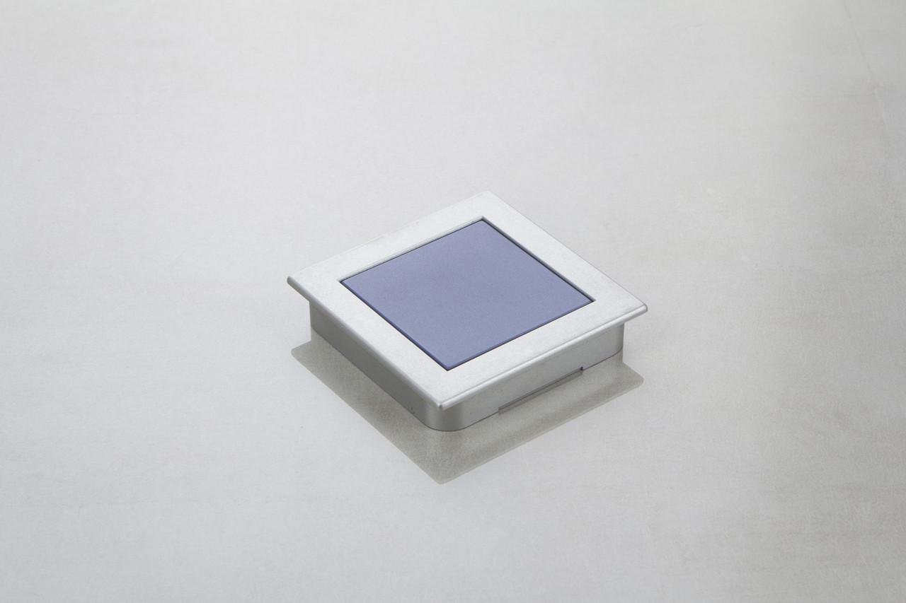 Меблева ручка врізна РП-23/64 з матовою вставкою Синій (16331) - фото 1 Меблева ручка врізна РП-23/64 з матовою вставкою Синій (16331) - фото 1