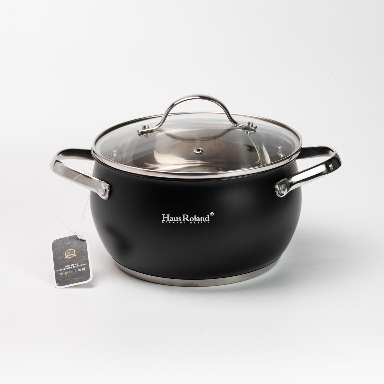 Набор посуды Haus Roland с антипригарным покрытием 12 пр. (HP33548) - фото 3 Набор посуды Haus Roland с антипригарным покрытием 12 пр. (HP33548) - фото 3