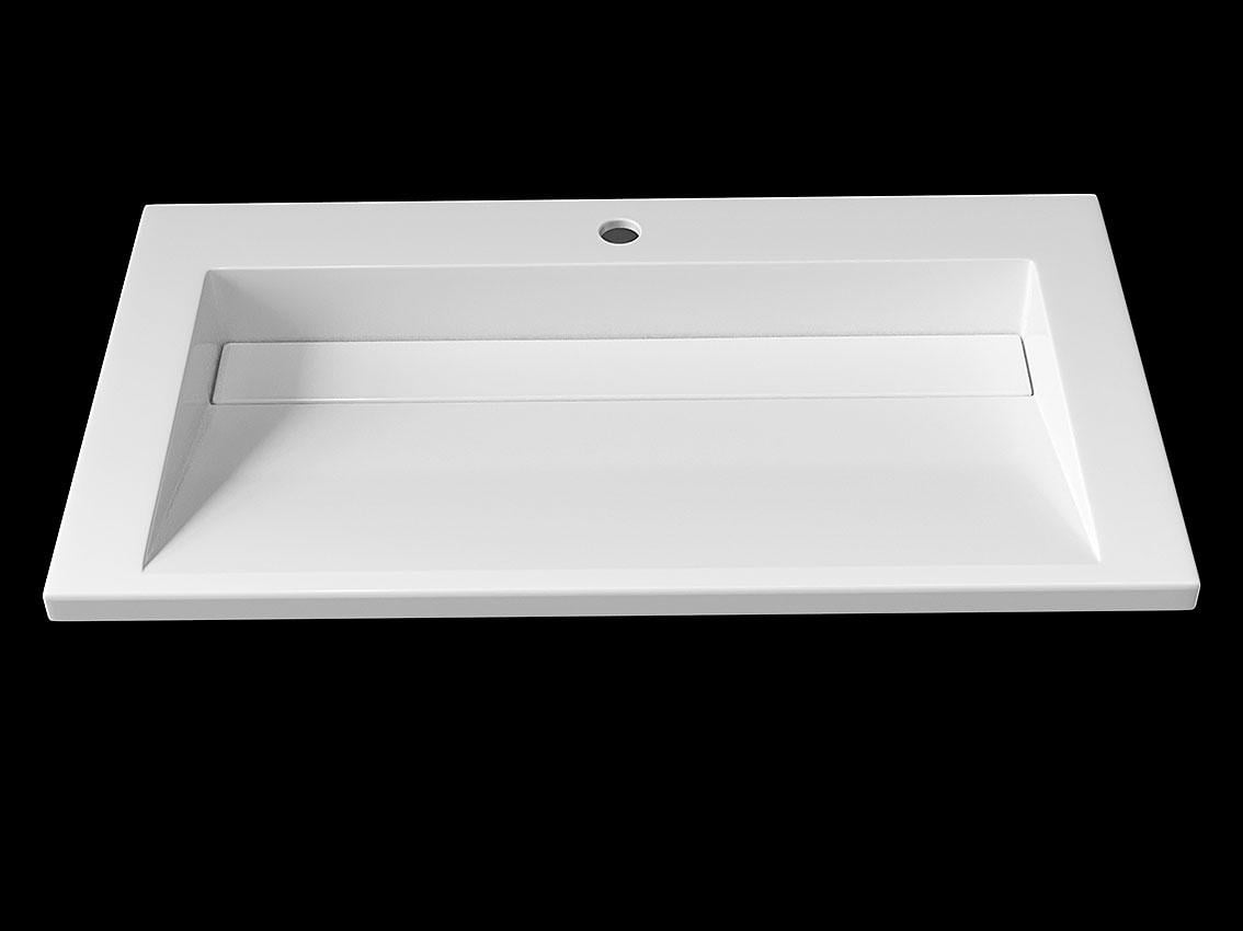 Умивальник накладний Status Boho Low 80 White (701) - фото 4