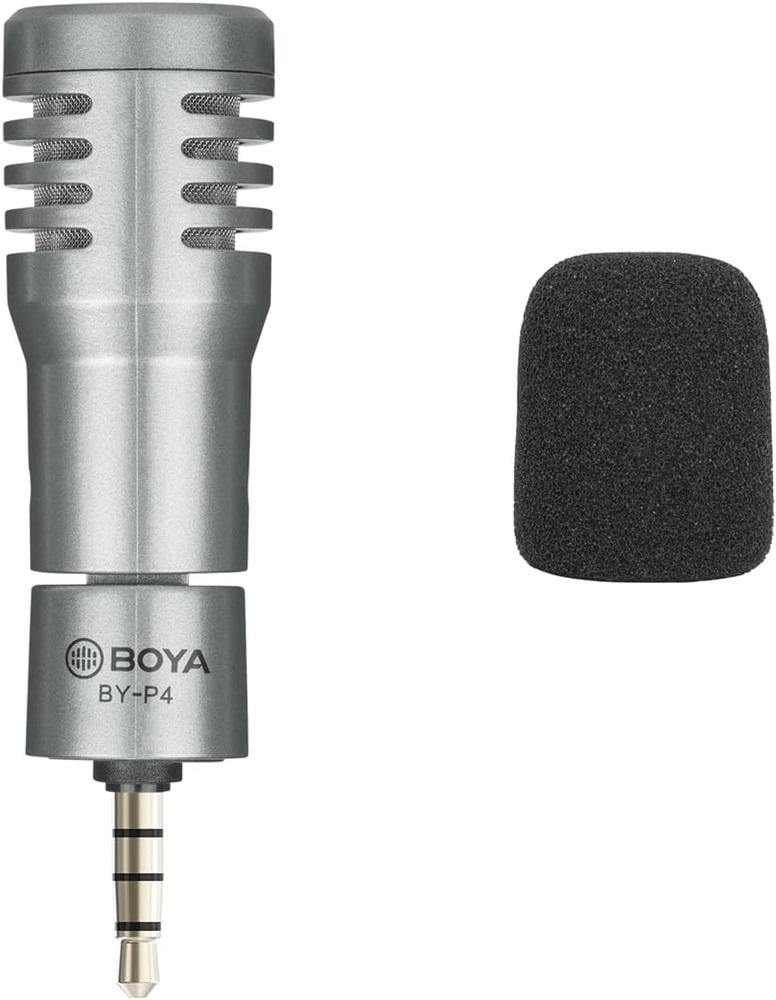 Микрофон беспроводной Boya BY-P4 TRRS с разъемом 3,5 мм (29871005)