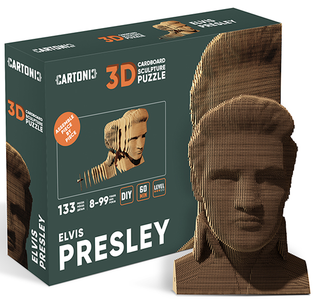 Картонний конструктор Cartonic 3D Puzzle ELVIS (8987177)