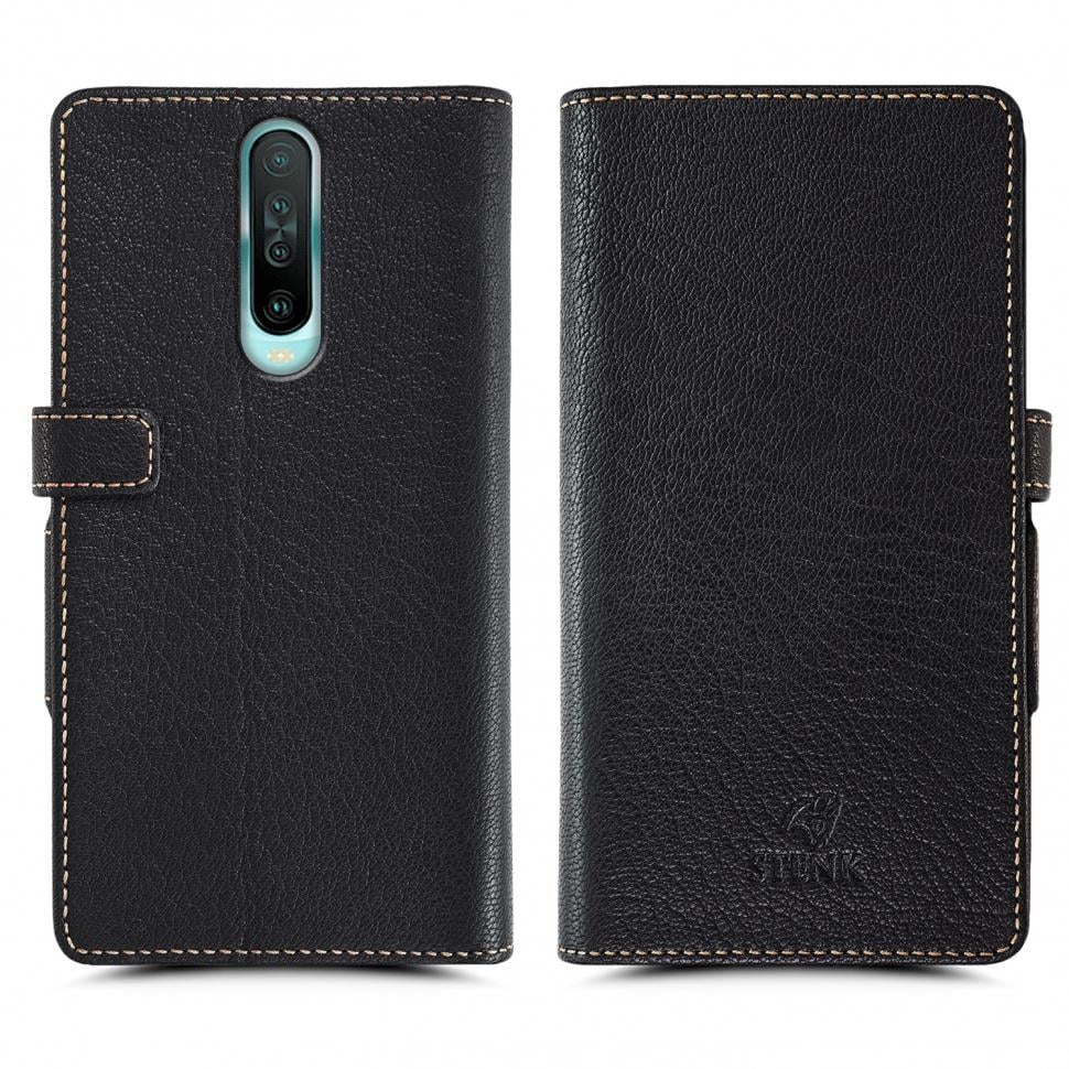Чехол книжка Stenk Wallet для Xiaomi Redmi K30 5G Черный (67615)