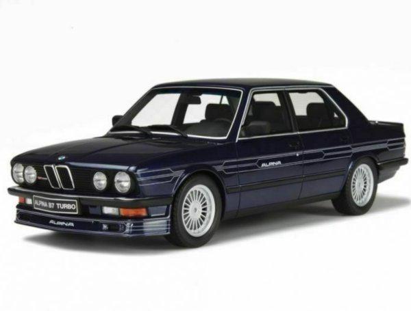 Модель автомобиля 1:18 BMW Alpina M5 B7 Turbo E28 Blue Metallic - OttoMobile (OT633) - фото 1