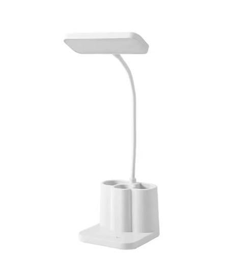 Лампа настільна сенсорне керування з аккумулятором три режими світла LED L31 6000 K USB 5 V White