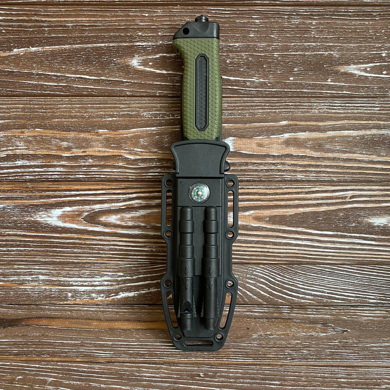 Нож охотничий туристический клинок 13,5 см (128) - фото 6