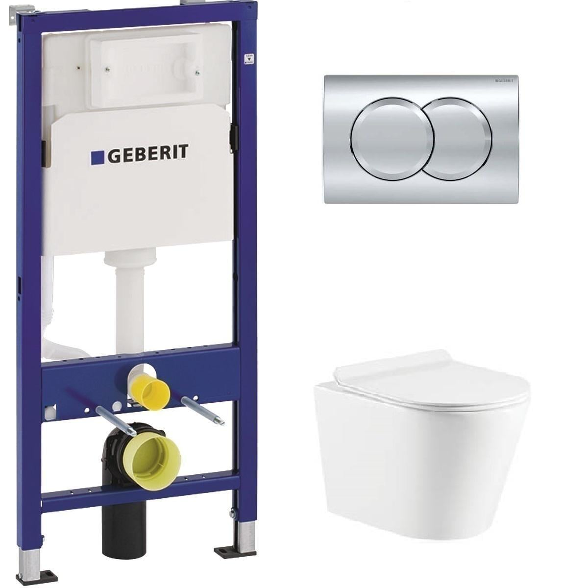 Комплект инсталляции Geberit ORION Slim Duroplast/Soft-close (362241204)