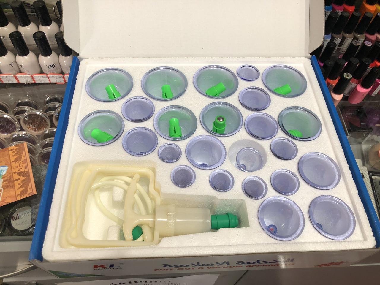 Набор вакуумных массажных банок 24в1 (М21722) - фото 2 Набор вакуумных массажных банок 24в1 (М21722) - фото 2