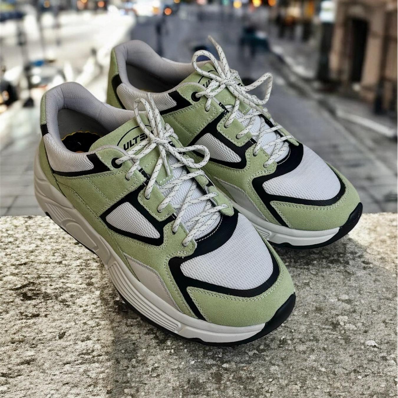 Кроссовки мужские MARANDI из натуральной замши и сетки р. 45 Зелено-белый (U-Hunk-Summer-Green/White-45) Кроссовки мужские MARANDI из натуральной замши и сетки р. 45 Зелено-белый (U-Hunk-Summer-Green/White-45)