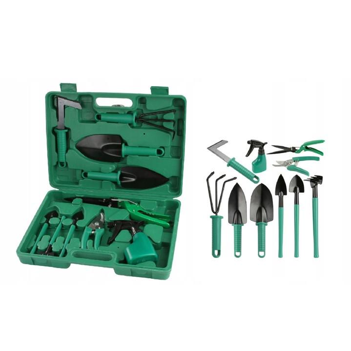 Набір ручного садового інструменту для саду та городу 10в1 в пластиковому кейсі (27438156) - фото 5 Набір ручного садового інструменту для саду та городу 10в1 в пластиковому кейсі (27438156) - фото 5