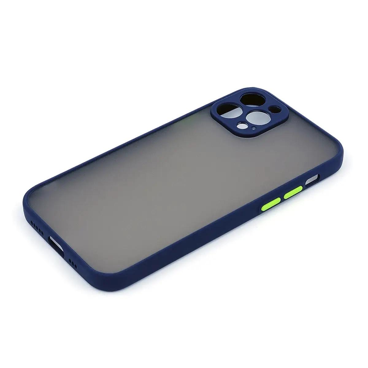 Силиконовый Чехол Накладка Avenger Totu Series Separate Camera Для iPhone 12 Pro Navy Blue Силиконовый Чехол Накладка Avenger Totu Series Separate Camera Для iPhone 12 Pro Navy Blue