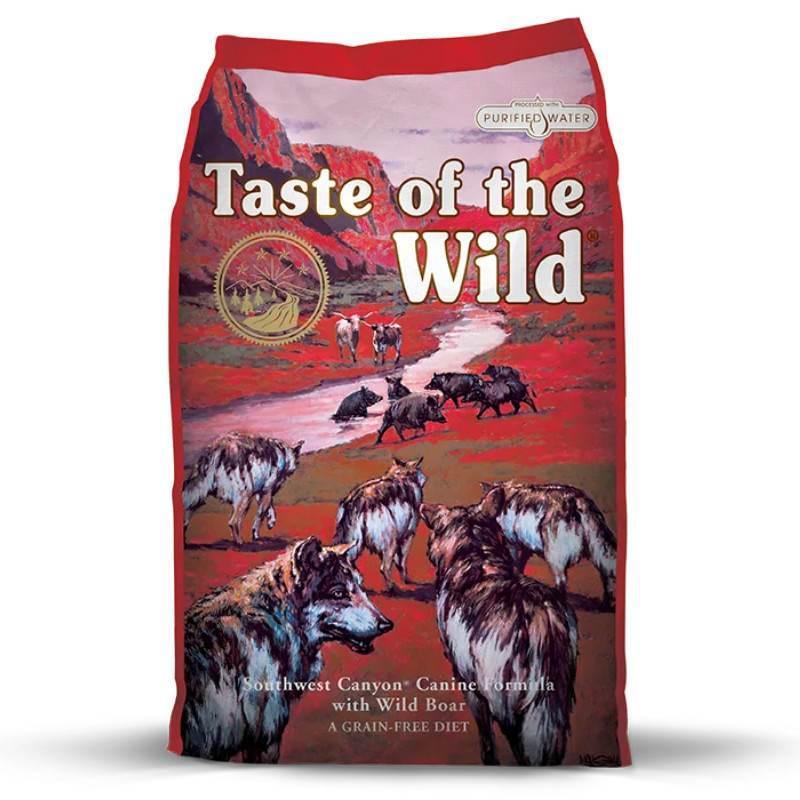 Корм сухий для собак усіх порід та вікових гуп Taste of the Wild Southwest Canyon з м'ясом дикого кабана 12,2 кг (9759-HT60) - фото 3 Корм сухий для собак усіх порід та вікових гуп Taste of the Wild Southwest Canyon з м'ясом дикого кабана 12,2 кг (9759-HT60) - фото 3
