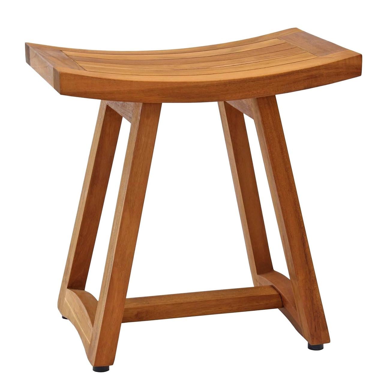 Табурет для ванной из дерева Рихтер Охра (ТВН-012404)