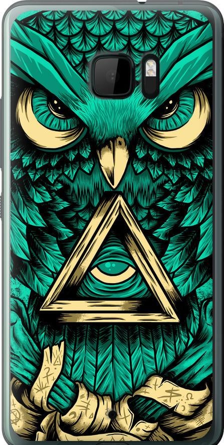 Чехол на HTC U Ultra Сова Арт-тату (3971u-833-42517) Чехол на HTC U Ultra Сова Арт-тату (3971u-833-42517)