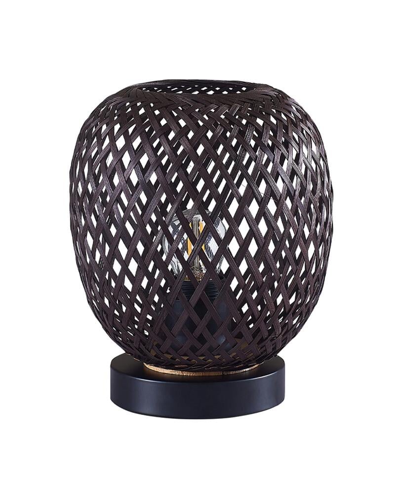 Настільна лампа Polux 329226 Zanzibar E27 1x20W IP20 Чорний (G329226)