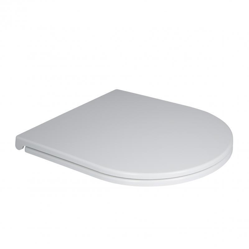 Унитаз подвесной Q-tap Robin Mew QT1333046EUQW безободочный с сиденьем Soft-close (25169738) - фото 7