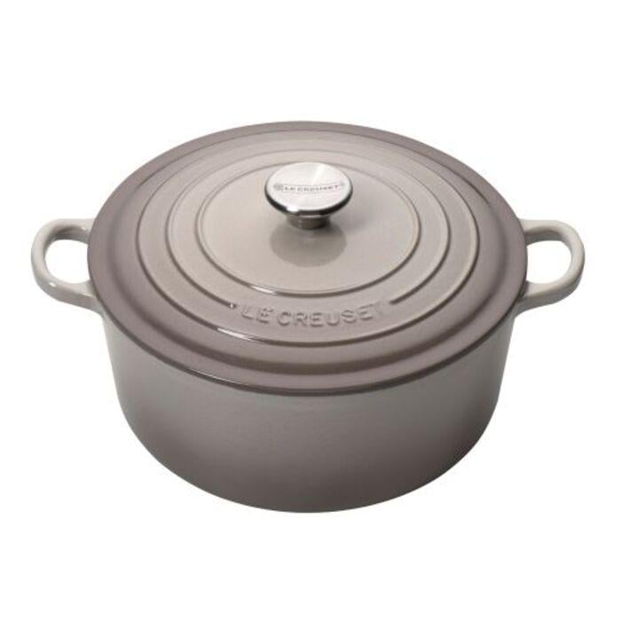 Кастрюля жаропрочная Le Creuset с крышкой 26 см 5,3 л Ореховый