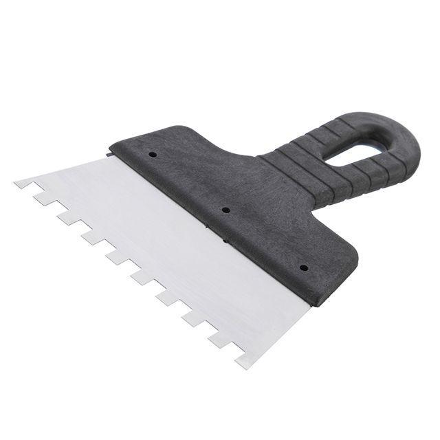 Шпатель Intertool із нержавіючої сталі 150 мм із зубом 8x8 мм (KT-2158) - фото 2