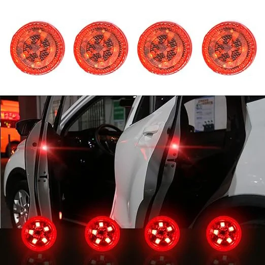 Набір габаритних вогнів для безпечного відкриття дверцят авто в темну пору 4 шт. (C00947) - фото 2
