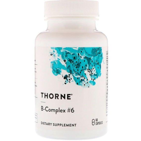 В комплекс Thorne Research B-Complex #6 60 Caps