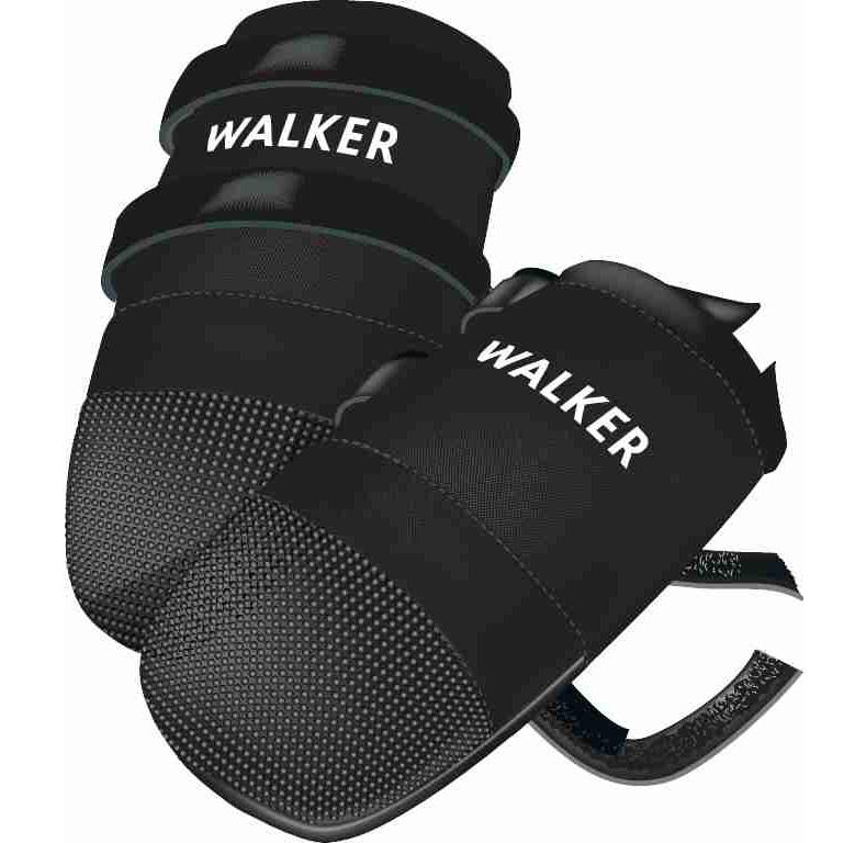 Ботинки для собак Trixie Walker Care защитные L 2 шт. Черный (TX-1958)