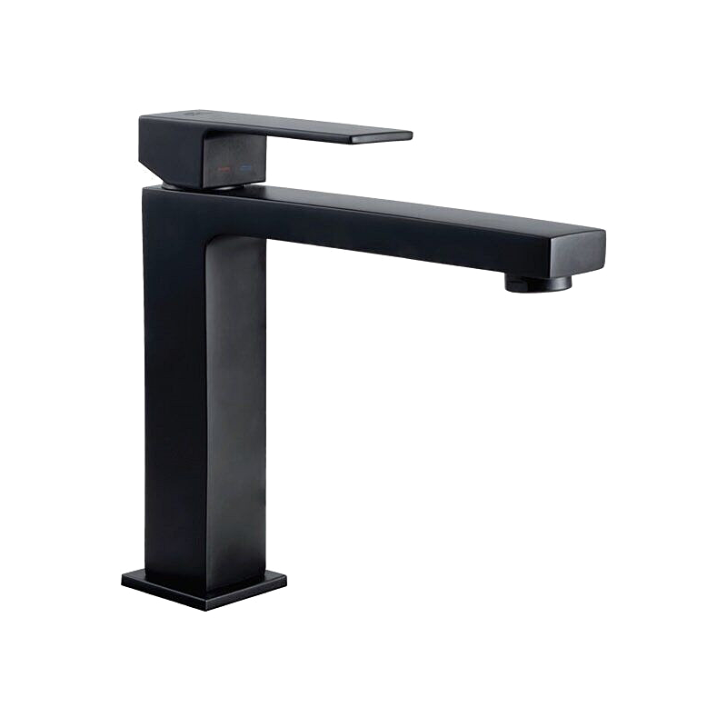 Смеситель для умывальника Paffoni Elle Черный матовый (EL073NO)