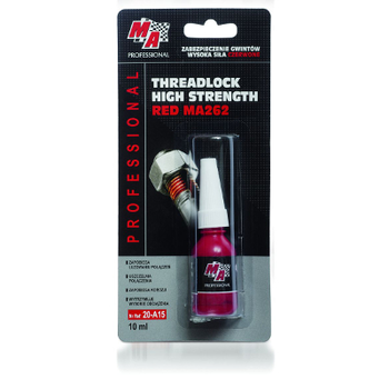Фіксатор різьби Moje AUTO 10 г Червоний (20-А15)