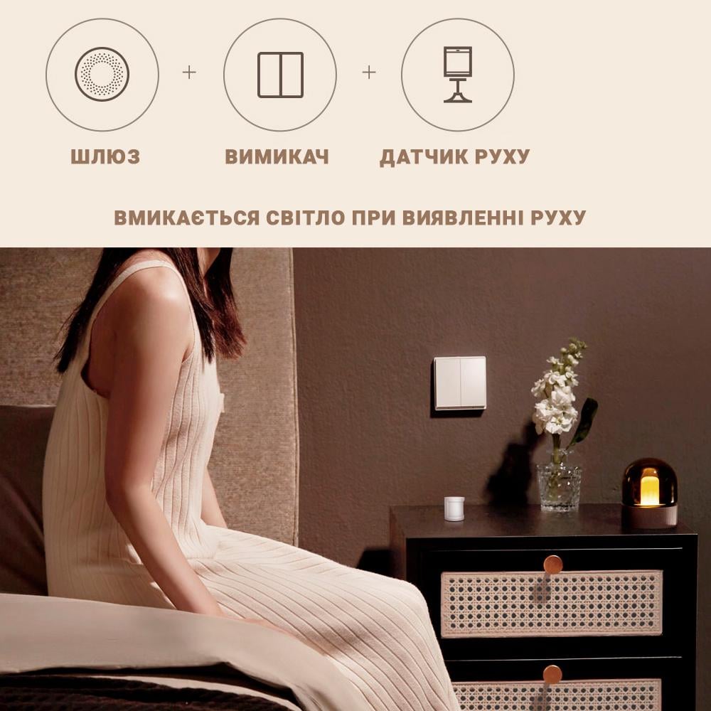 Выключатель Aqara Zigbee E1 - фото 8