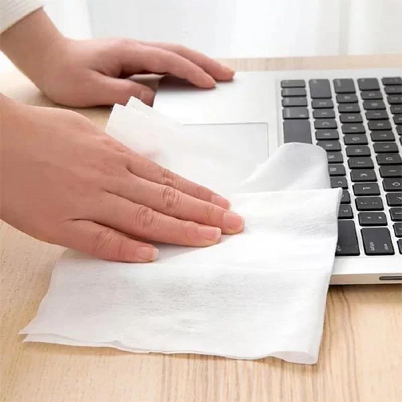 Салфетки Aquasoft спанлейс гладкие 150 шт. в составные 35х40 см (009832) - фото 3 Салфетки Aquasoft спанлейс гладкие 150 шт. в составные 35х40 см (009832) - фото 3