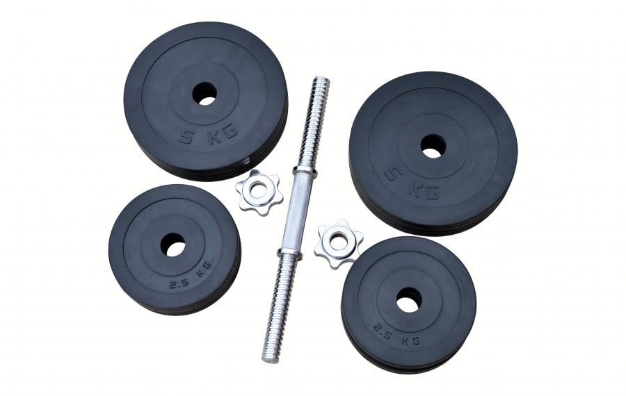 Гантель прорезиненная 31 кг (RN_OD31) - фото 3 Гантель прорезиненная 31 кг (RN_OD31) - фото 3