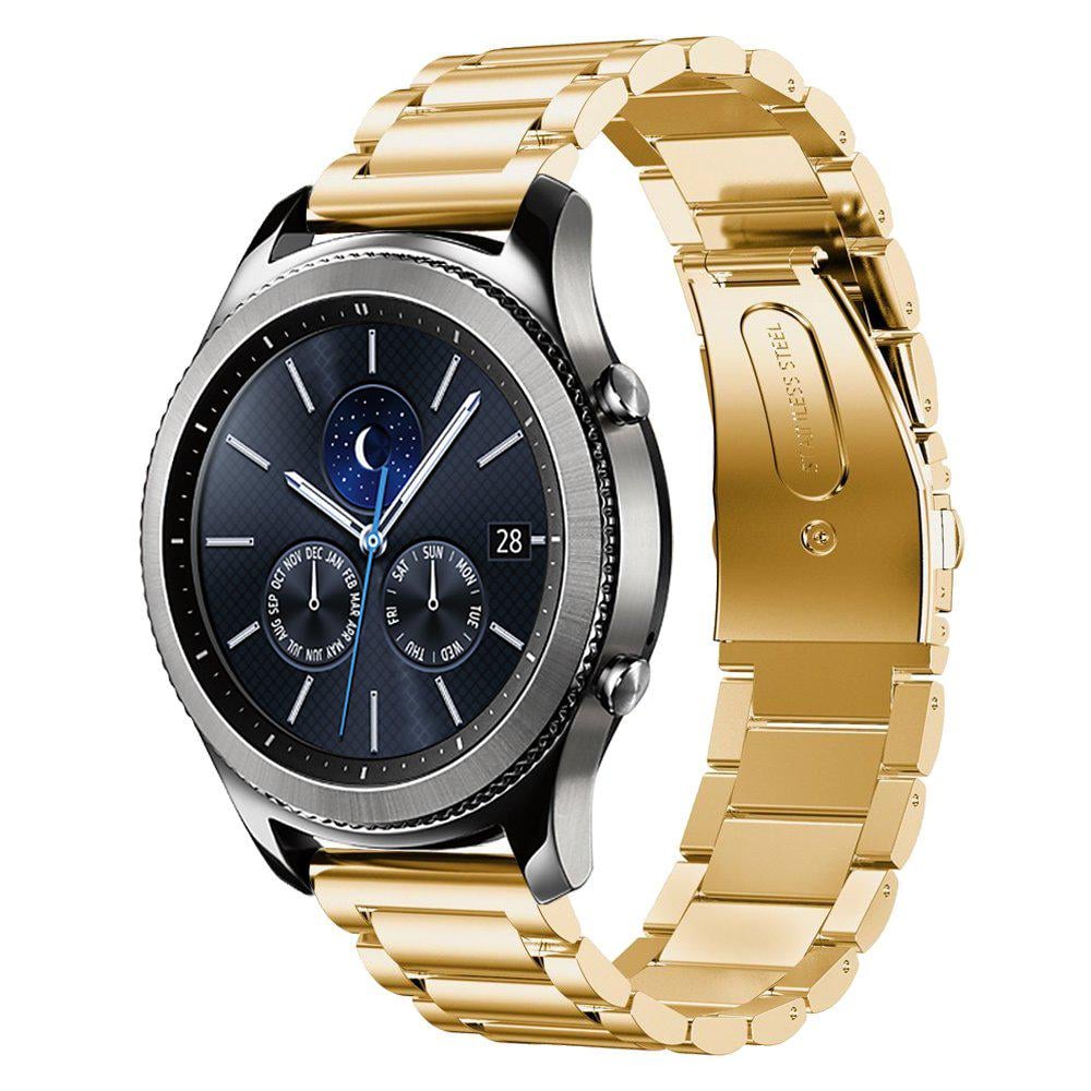 Ремешок стальной BeWatch 22мм для Samsung Galaxy Watch 46 мм/3 45 мм/Gear S3 Золотистый (1020428)