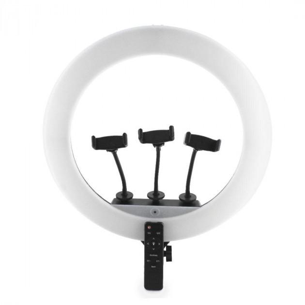 Лампа кольцевая светодиодная Ring Light JL-F348 45 см 65 Вт с держателями телефона (3b37b635)