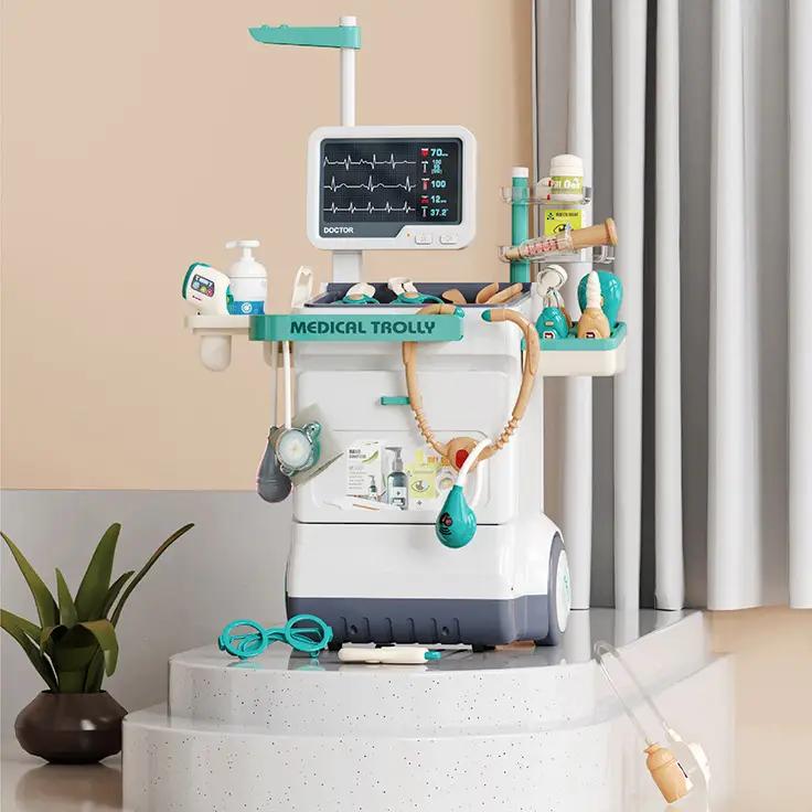Ігровий набір лікаря дитячий Рентген кабінет Medical Trolley 26 аксесуарів