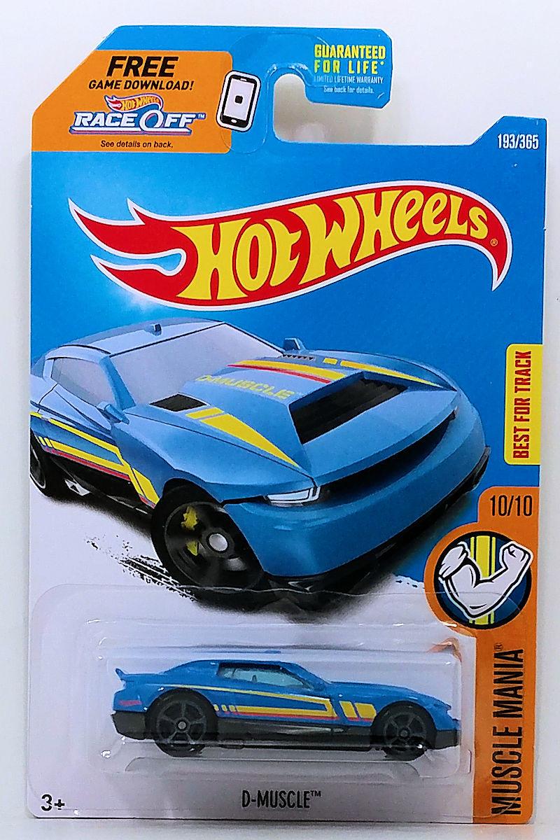 Игрушечная машинка Hot Wheels D-Muscle 2017 Muscle Mania №193 (DTY93)