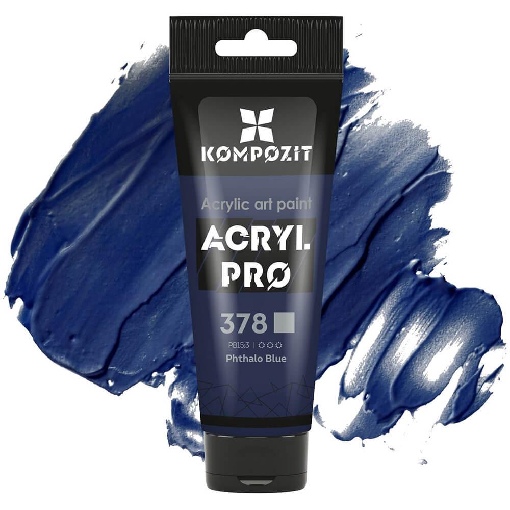 Акрилова фарба ART Kompozit 378 75 мл Блакитний ФЦ (59378) Акрилова фарба ART Kompozit 378 75 мл Блакитний ФЦ (59378)