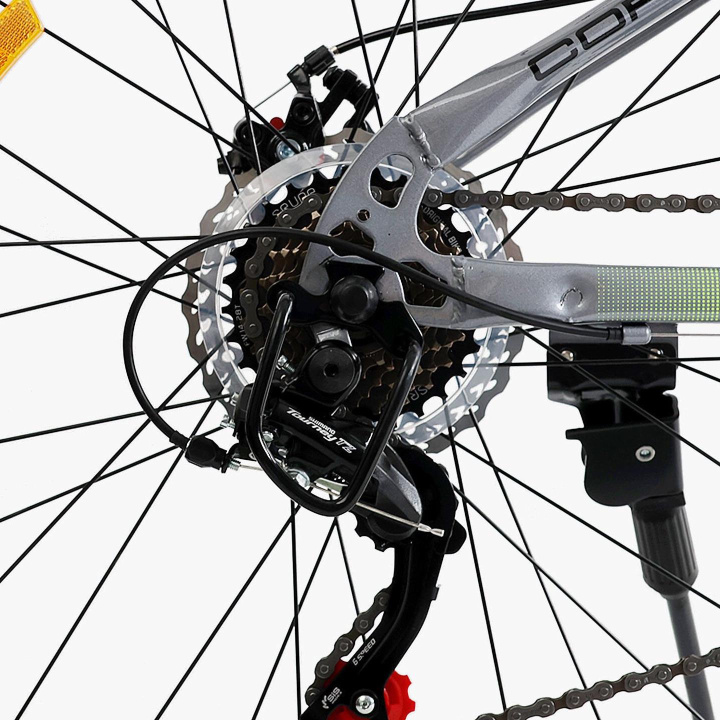 Велосипед горный Corso Energy 26"/13" Серо-желтый (1204798977) - фото 6 Велосипед горный Corso Energy 26"/13" Серо-желтый (1204798977) - фото 6