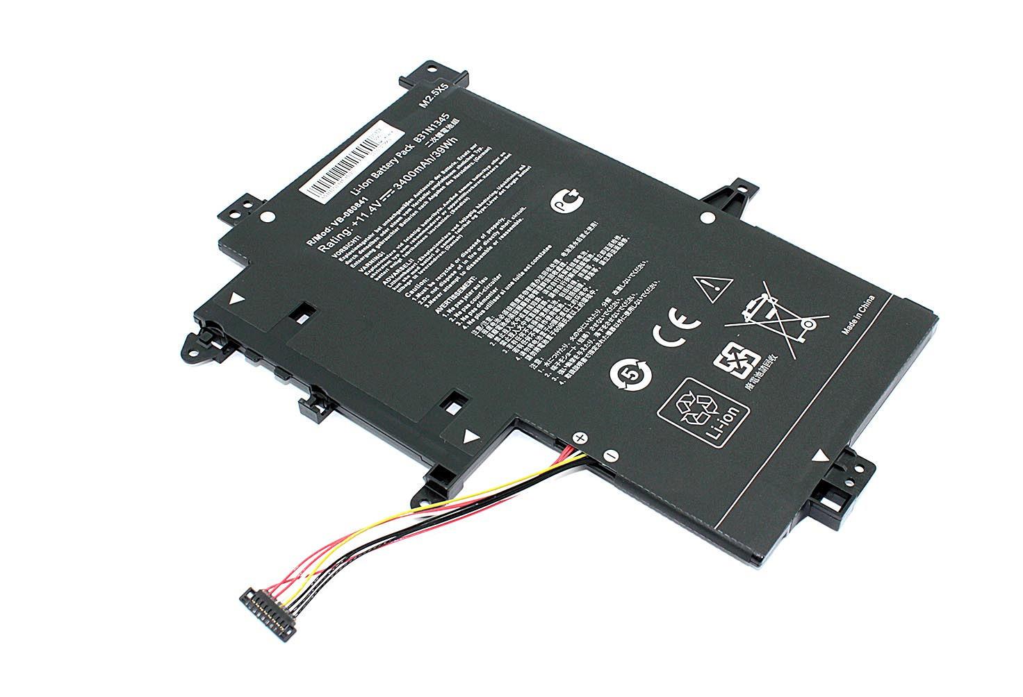 Аккумулятор для ноутбука Asus B31N1345 TP500LN 11,4 V 3400 mAh OEM Black