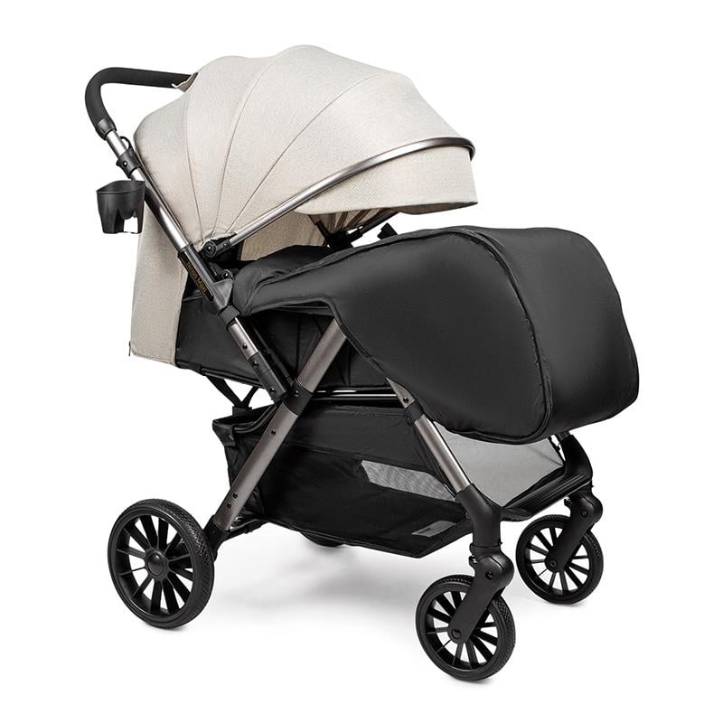 Коляска прогулянкова Ninos Maxi 2 з перекидною ручкою Light Grey/Graphite (NM2025LB) - фото 4