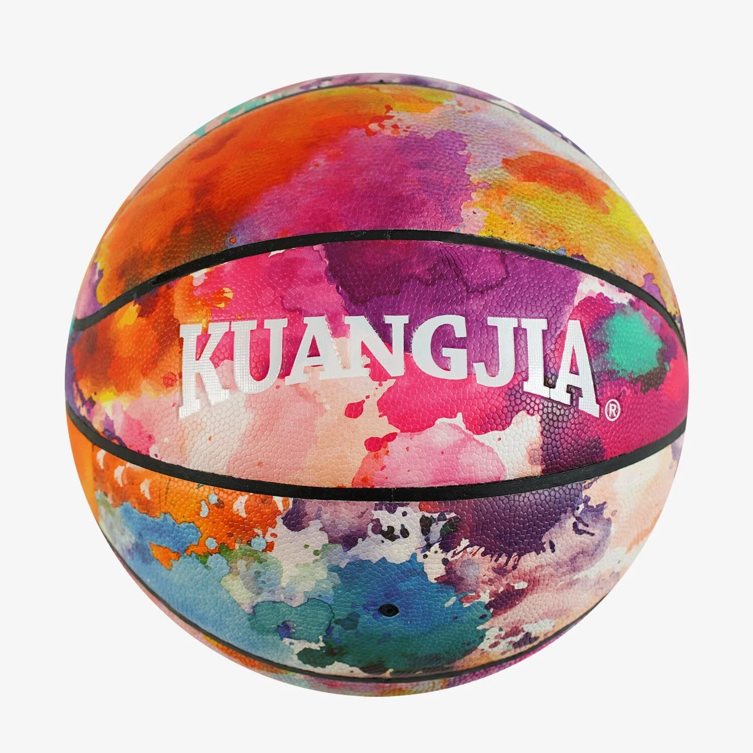 Мяч баскетбольный Kuangjia материал PU 550 г р. №7 Multicolor (149781)