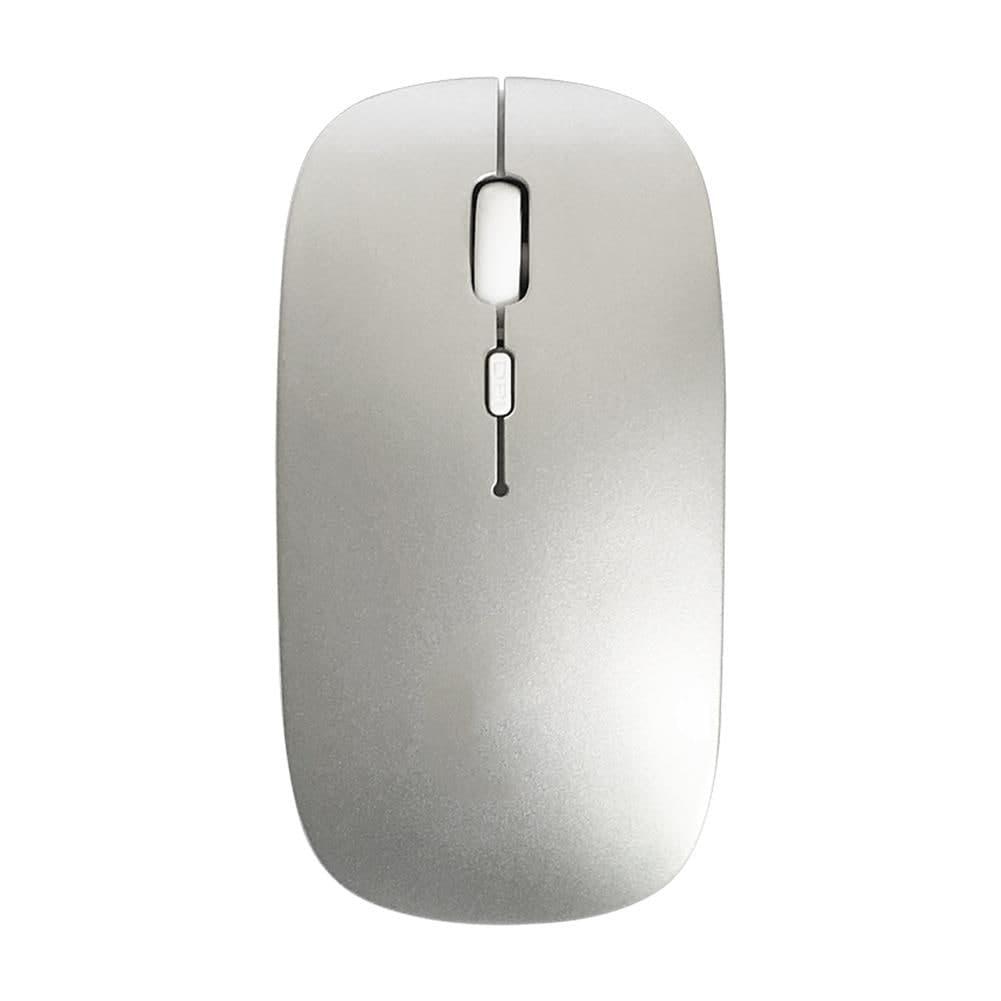 Беспроводная мышь 3в1 Slim Touch Bluetooth Серебряный