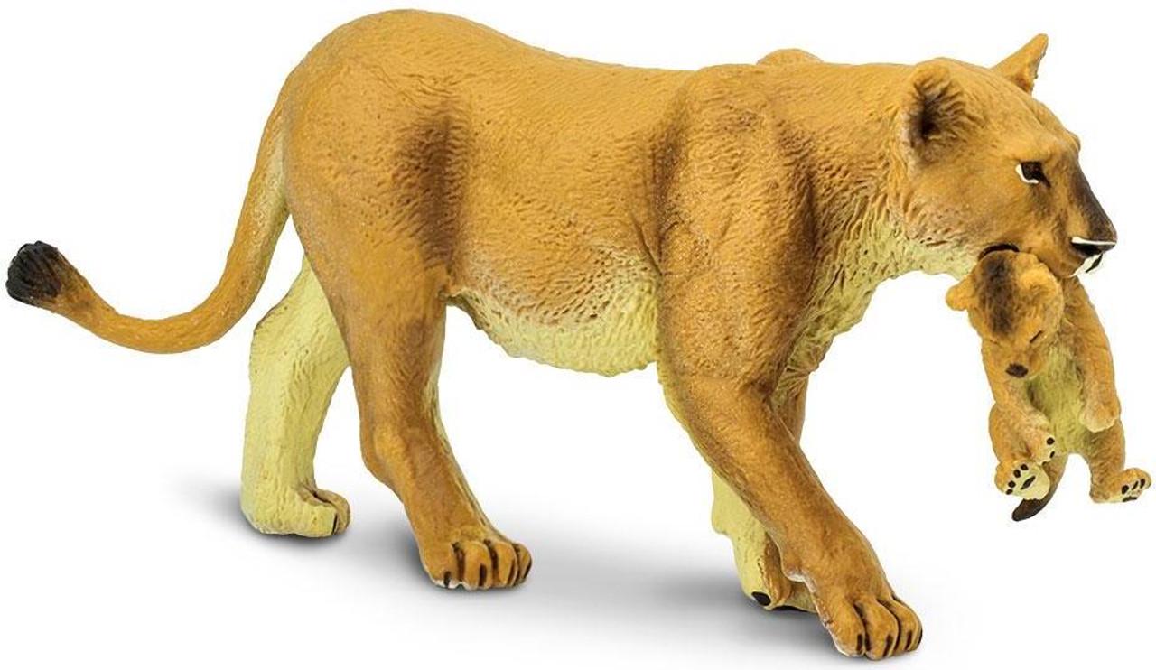 Фигурка Safari Ltd Львица с львенком (23439538)