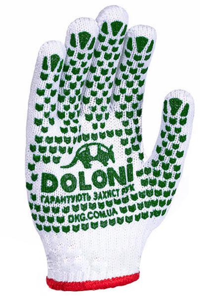 Рукавички з ПВХ з 2 сторін Doloni 580
