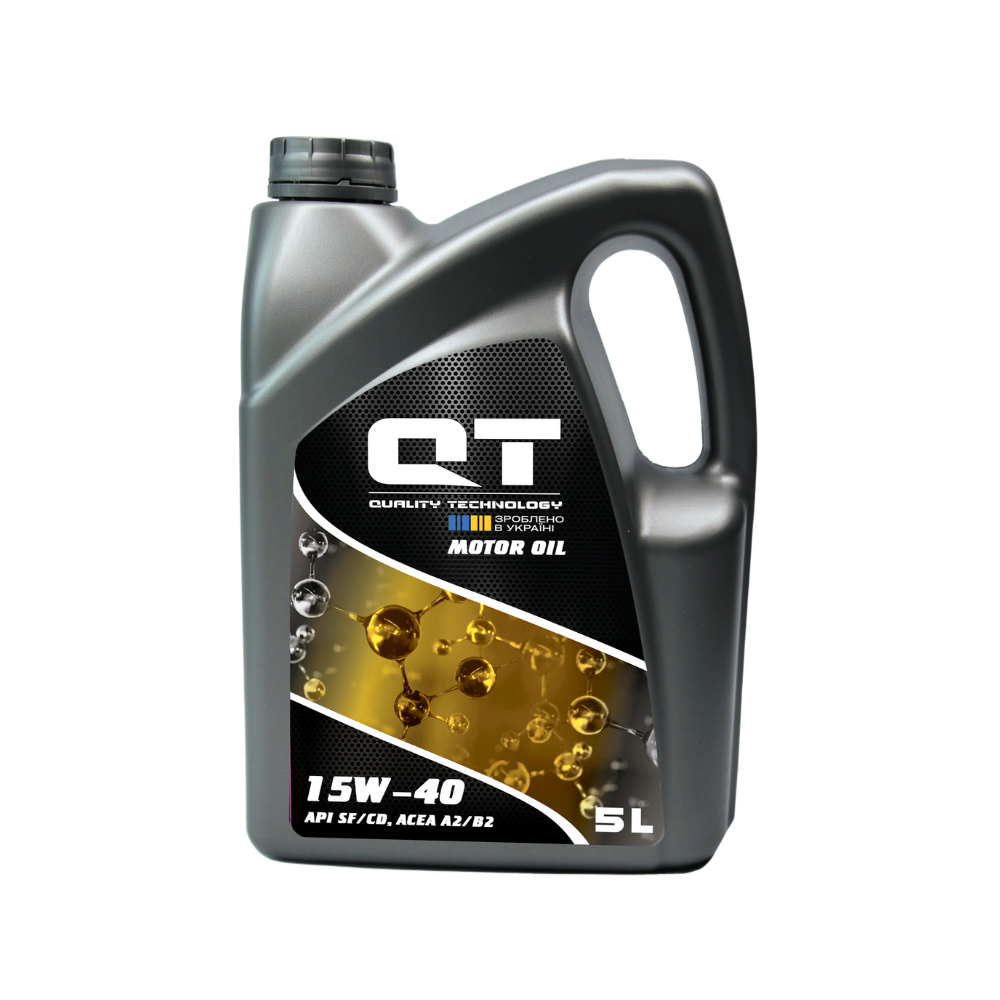 Моторное масло QT-Oil STANDART 15W-40 минеральное 5 л (QT1115405)