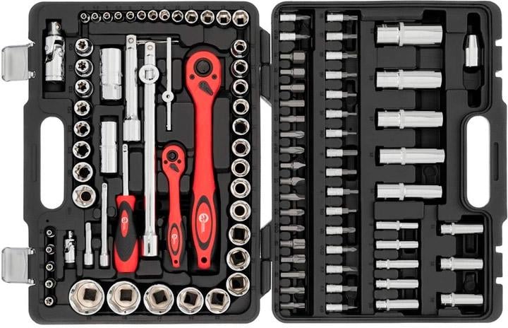 Набір інструментів Intertool 108 шт. (ET-6108) - фото 2 Набір інструментів Intertool 108 шт. (ET-6108) - фото 2