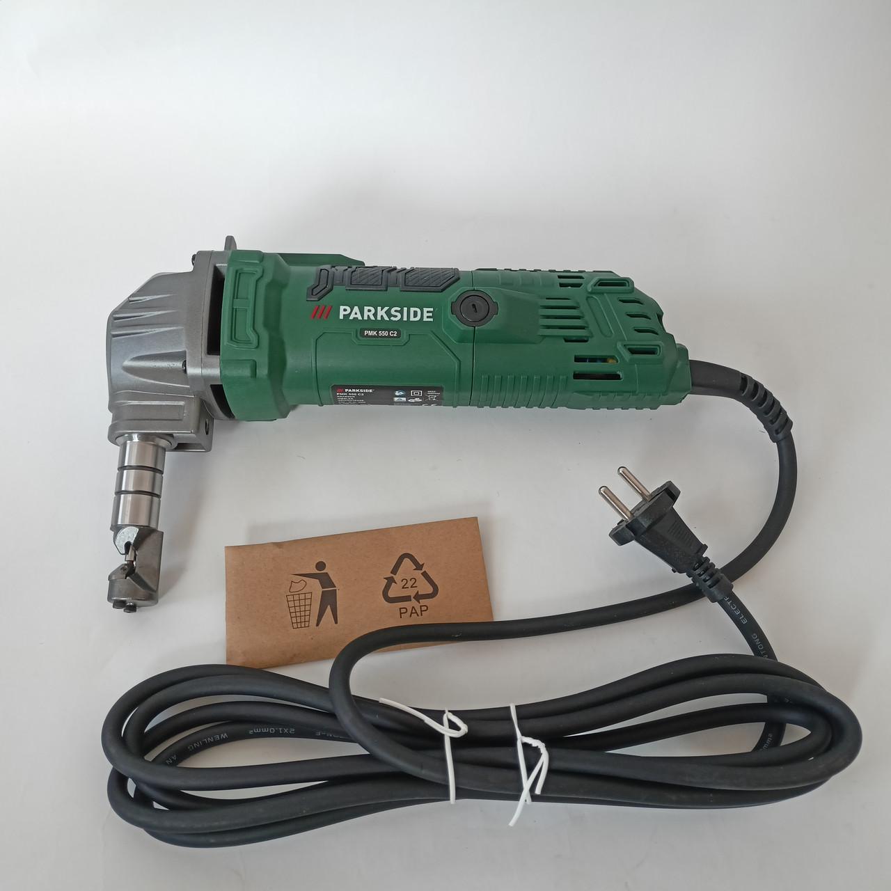 Электроножницы для резки металла PARKSIDE PMK 550 C2 550 Вт (PMK 550 C2) - фото 5 Электроножницы для резки металла PARKSIDE PMK 550 C2 550 Вт (PMK 550 C2) - фото 5