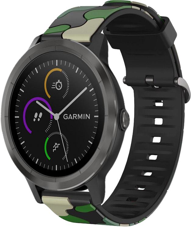 Ремешок Tactic Camouflage для Garmin Vivoactive 3 Green (32904-08)