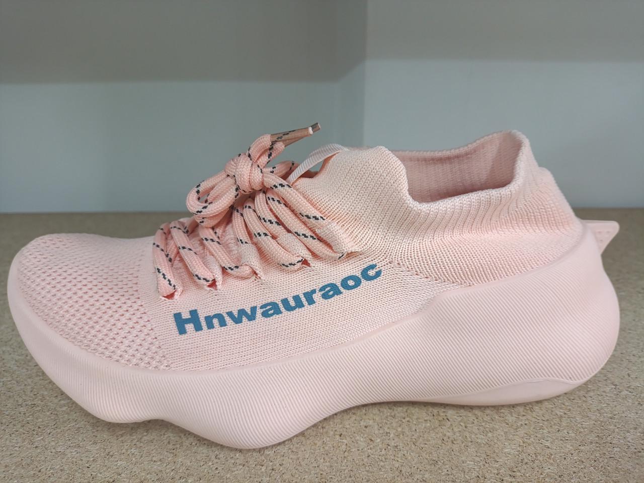 Кросівки жіночі літні текстильні р. 37 Рожевий (30083560)