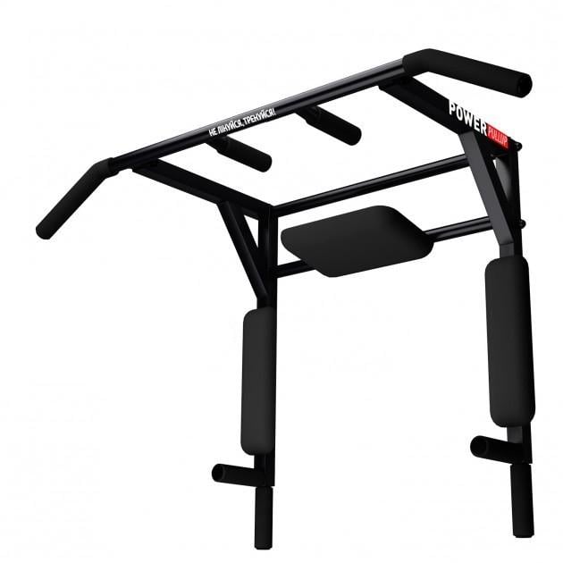 Турник-брусья PowerPullUp Черный (p3041-black)