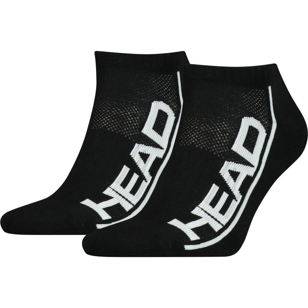 Носки Head PERFORMANCE SNEAKER 2P UNISEX 791018001-005 2 пары р. 35-38 Черно-белый (57006-114)